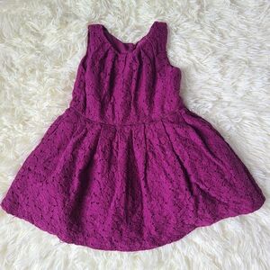 Cherokee Magenta Lace Kids Dress Size 2T